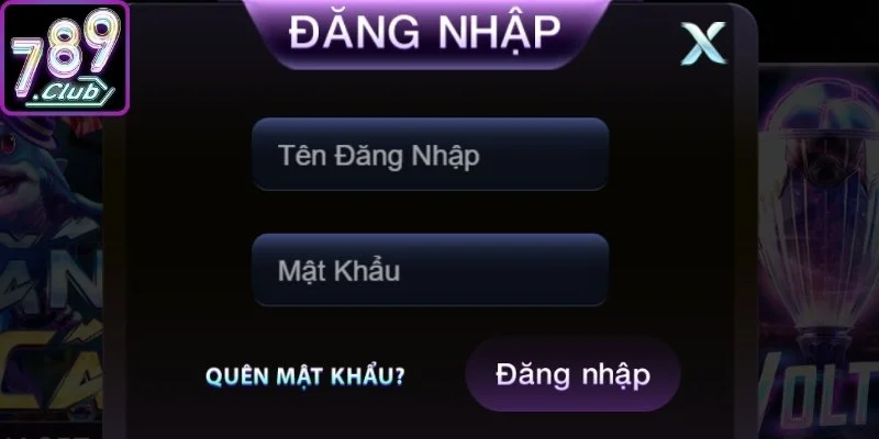 Hướng dẫn thao tác đăng nhập 789Club qua trình duyệt