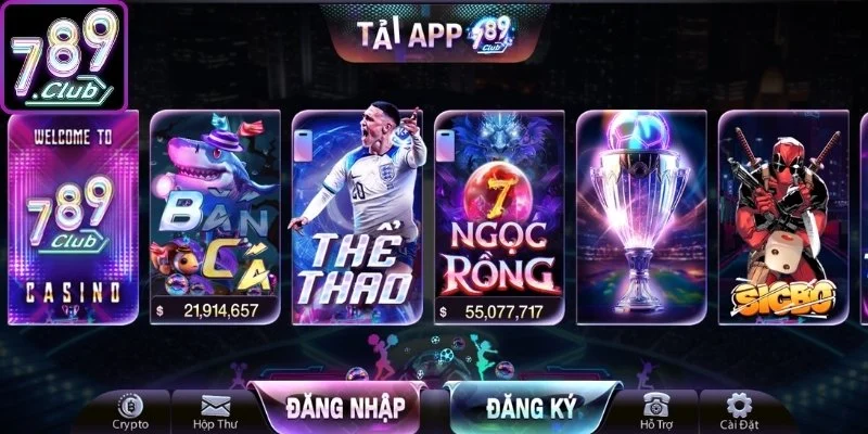 Giới Thiệu 789club - Sân Chơi Đổi Thưởng Uy Tín Cho Newbie 2 Sơ đồ kho trò chơi đa dạng tại cổng game 789Club